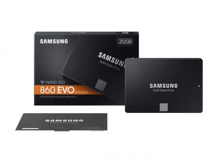 SSD 250GB Samsung 860EVO 2.5 - SATA3 - Фото 1